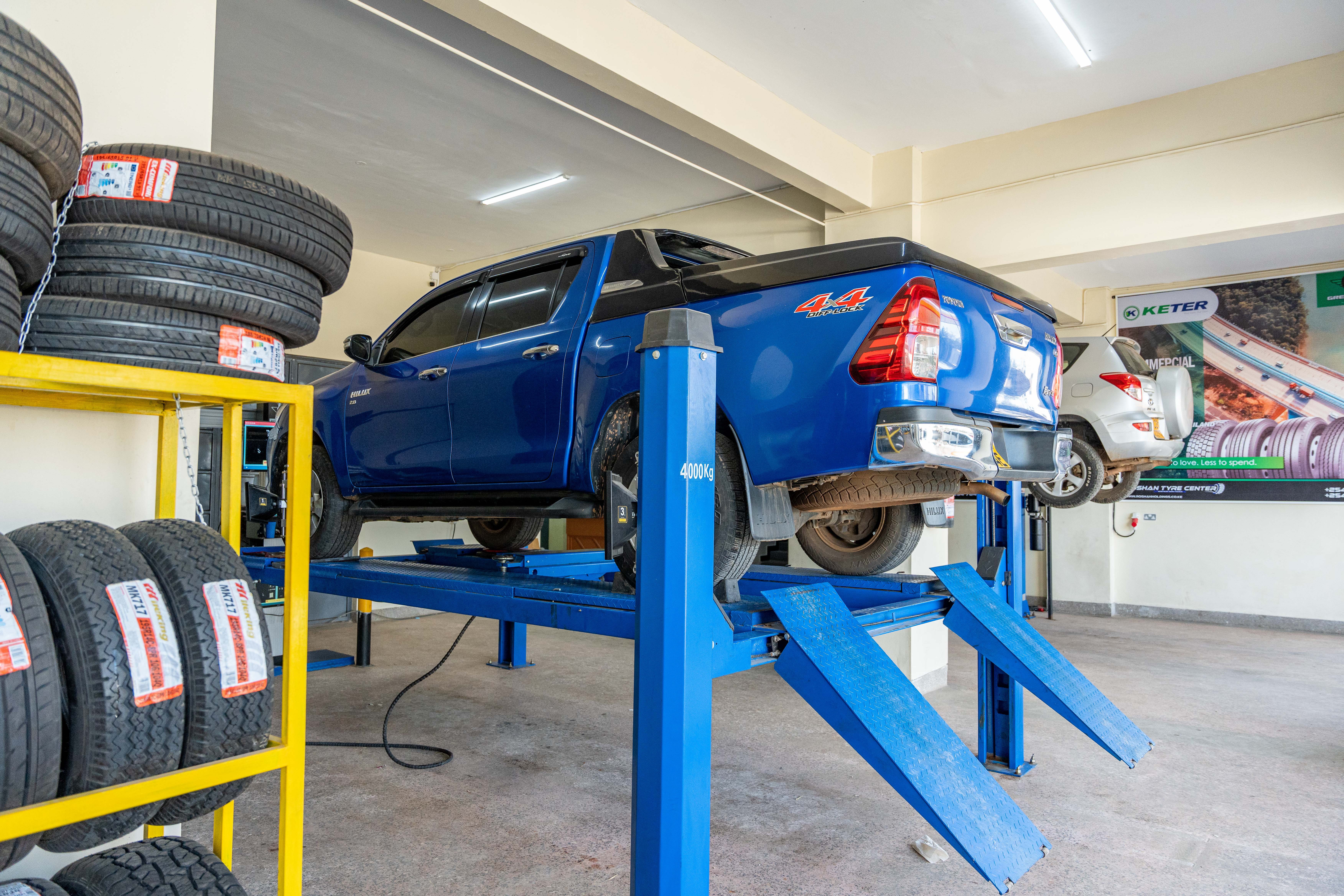 Tyre Change support visual